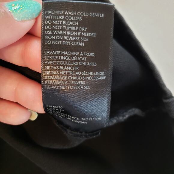 BDG Urban Outfitters Black Denim Button Front Skirt Women's Small Western Goth - Picture 7 of 9